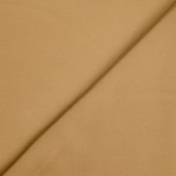 Schwerer Viskose-Twill BEIGE Beige